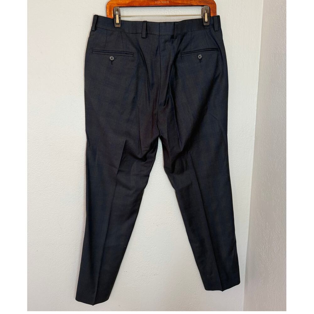 Men's Ted Baker London 100% Wool Jefferson Flat Front Dress Pants 36R